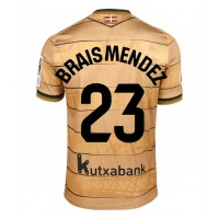 Real Sociedad Brais Mendez #23 Udebanetrøje 2024-25 Kortærmet